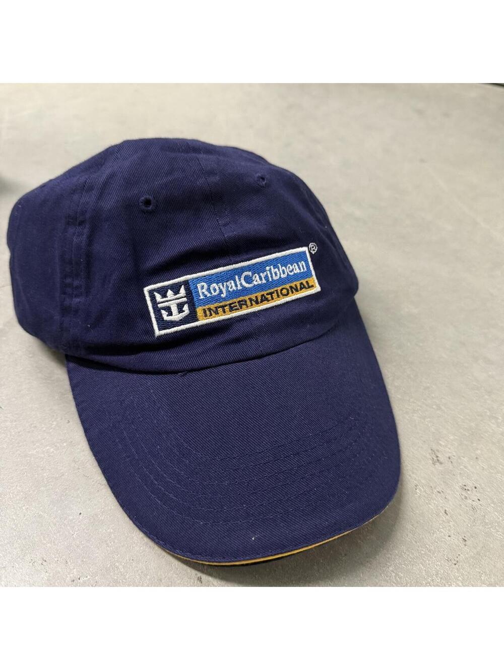 Y2K Royal Cribbean International Cruise Navy Cap Hat One Sized